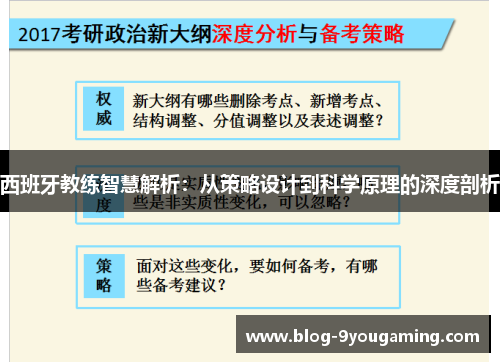 西班牙教练智慧解析：从策略设计到科学原理的深度剖析