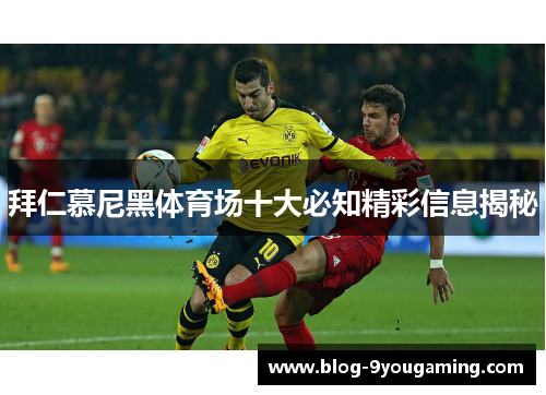 拜仁慕尼黑体育场十大必知精彩信息揭秘