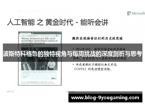 波斯特科格鲁的独特视角与每周挑战的深度剖析与思考